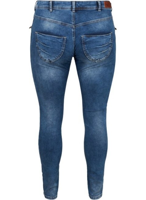 ZIZZI SPODNIE JASNY JEANS SUWACZKI N82 780B ZIZZI SPODNIE JASNY JEANS SUWACZKI N82 780B
