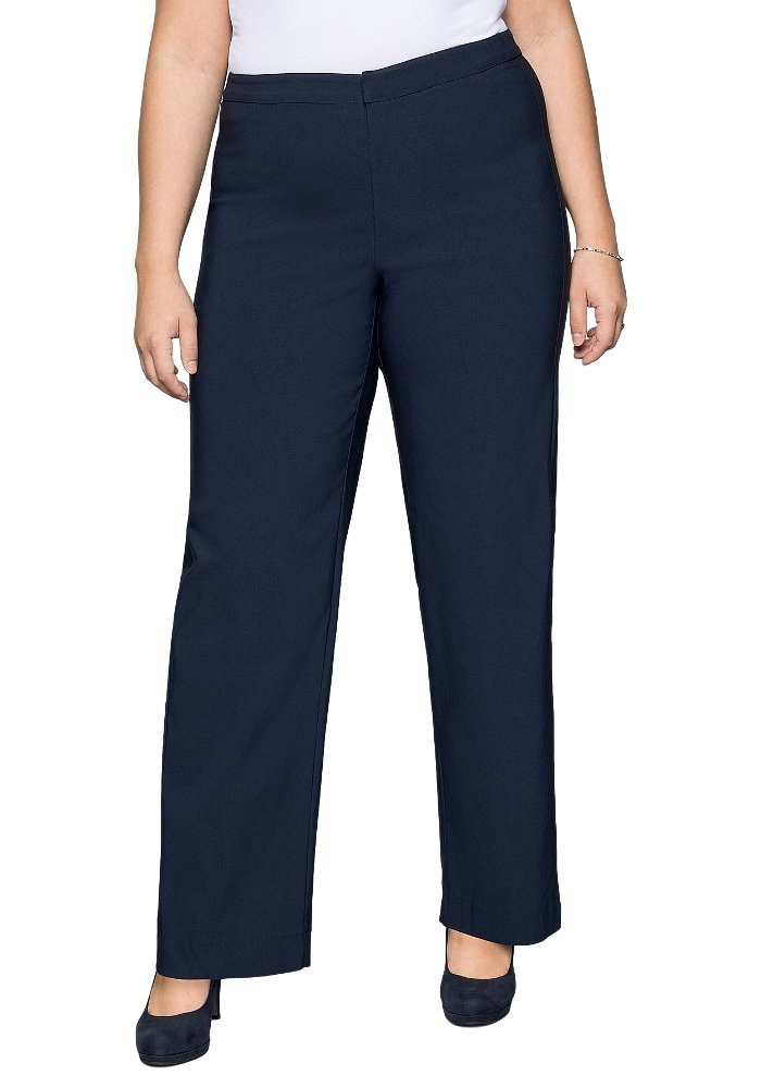 SHEEGO ELEGANCKIE SPODNIE GRANAT SH89 SHEEGO ELEGANCKIE SPODNIE GRANAT SH89
