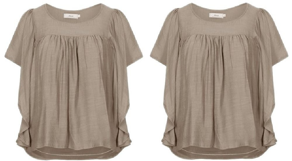 ZIZZI ELEGANCKA TUNIKA NIETOPERZ BEŻ 353A ZIZZI ELEGANCKA TUNIKA NIETOPERZ BEŻ 353A