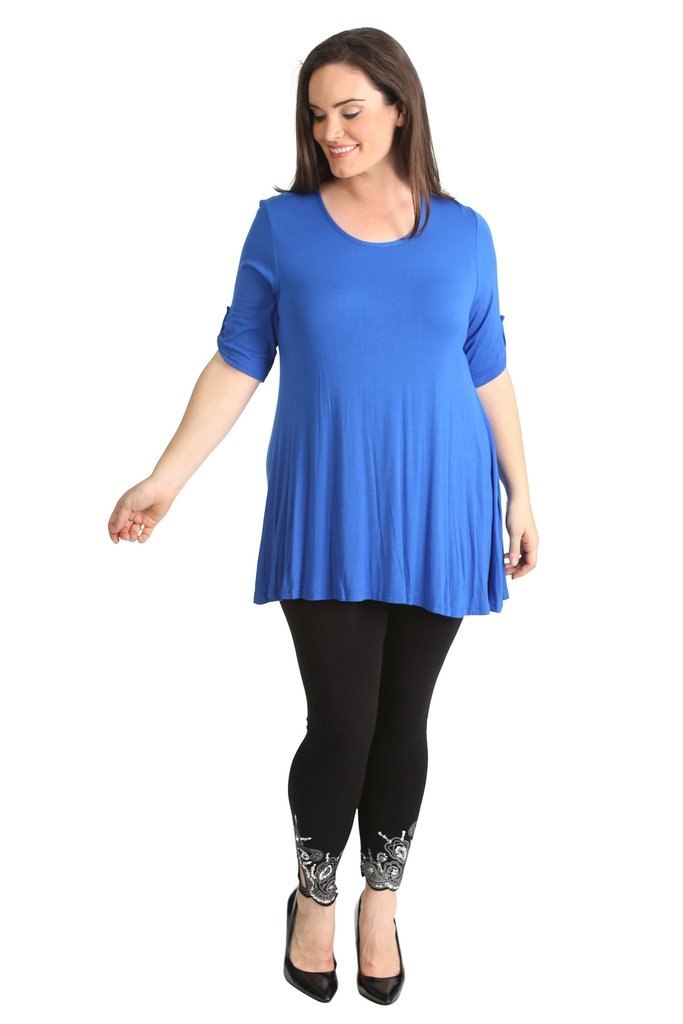 NOUVELLE NIEBIESKA TUNIKA BASIC NO126 NOUVELLE NIEBIESKA TUNIKA BASIC NO126