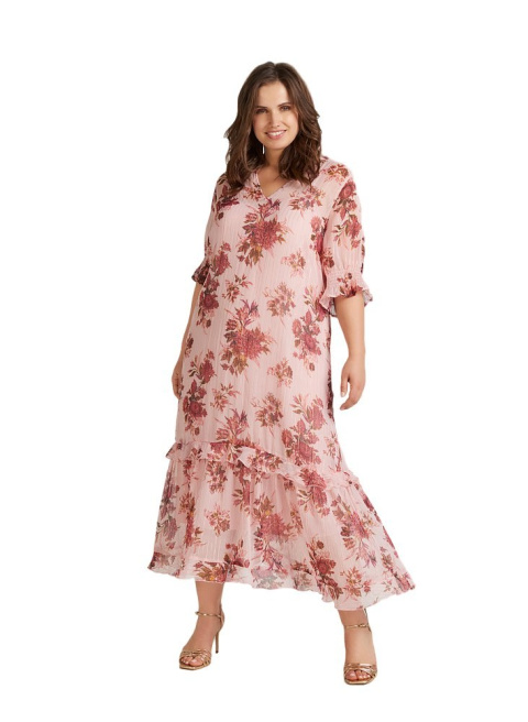 ZIZZI FANTASTYCZNA SUKIENKA KWIATY 864A ZIZZI FANTASTYCZNA SUKIENKA KWIATY 864A