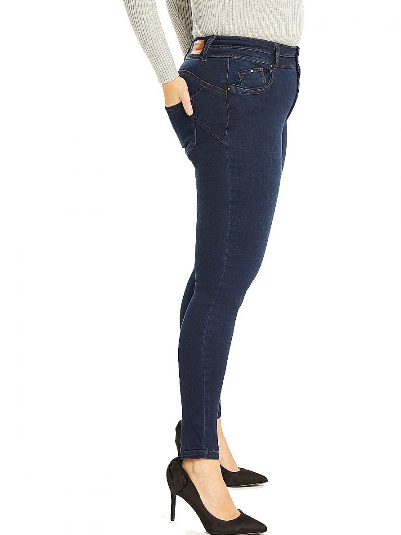 SIMPLY BE KLASYCZNE GRANATOWE SKINNY SB05 SIMPLY BE KLASYCZNE GRANATOWE SKINNY SB05