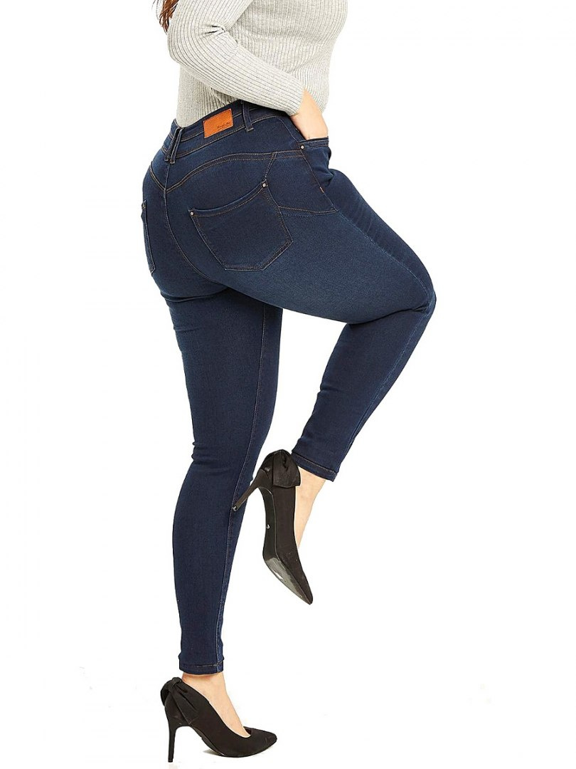 SIMPLY BE KLASYCZNE GRANATOWE SKINNY SB05 SIMPLY BE KLASYCZNE GRANATOWE SKINNY SB05