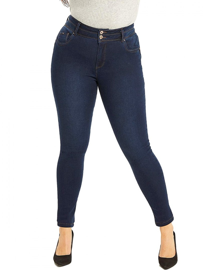 SIMPLY BE KLASYCZNE GRANATOWE SKINNY SB05 SIMPLY BE KLASYCZNE GRANATOWE SKINNY SB05