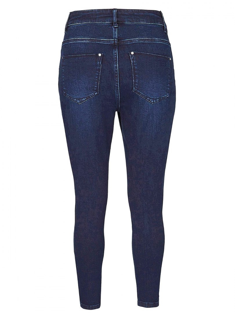 SIMPLY BE MODNE GRANATOWE JEANSY SKINNY SB06 SIMPLY BE MODNE GRANATOWE JEANSY SKINNY SB06