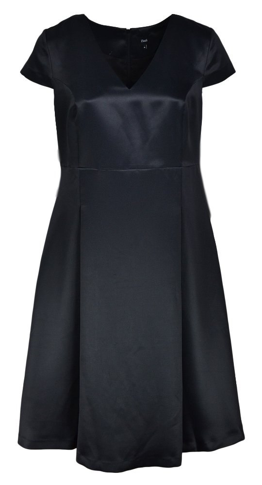 ZIZZI ELEGANCKA SUKIENKA CZERŃ 008A ZIZZI ELEGANCKA SUKIENKA CZERŃ 008A