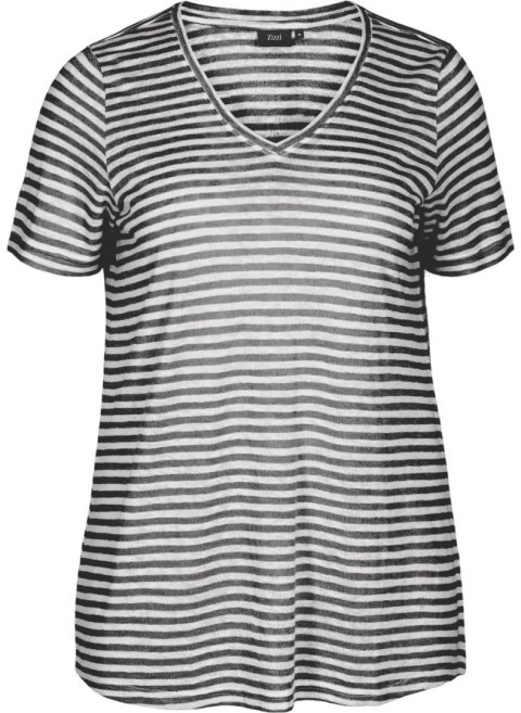 ZIZZI KLASYCZNY MARYNARSKI T-SHIRT 502A ZIZZI KLASYCZNY MARYNARSKI T-SHIRT 502A