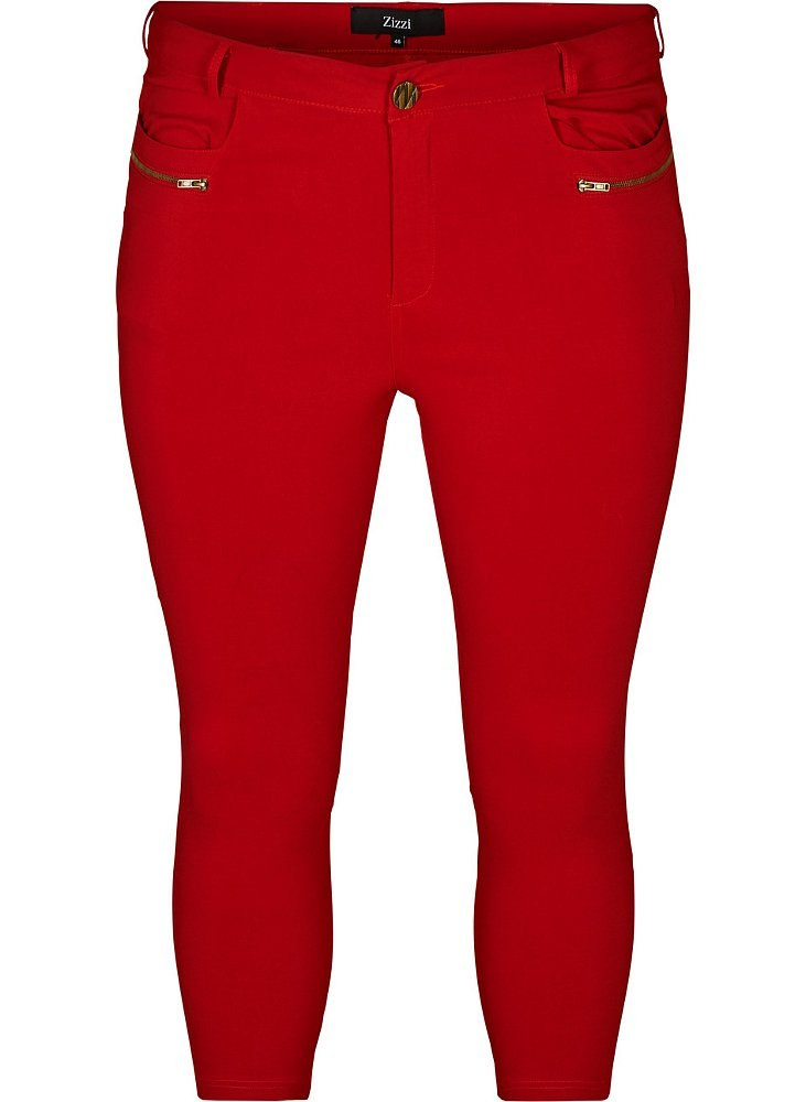ZIZZI MODNE CZERWONE 3/4 RYBACZKI 812C ZIZZI MODNE CZERWONE 3/4 RYBACZKI 812C