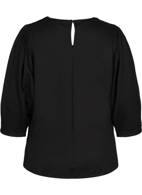 ZIZZI ELEGANCKA CZARNA BLUZKA 833A ZIZZI ELEGANCKA CZARNA BLUZKA 833A
