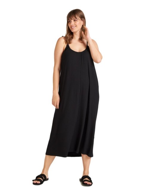 ZIZZI CZARNA SUKIENKA MAXI WISKOZA 902B ZIZZI CZARNA SUKIENKA MAXI WISKOZA 902B