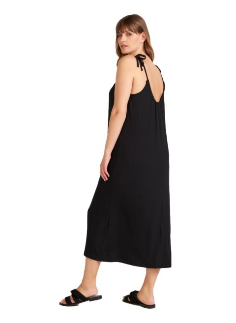 ZIZZI CZARNA SUKIENKA MAXI WISKOZA 902B ZIZZI CZARNA SUKIENKA MAXI WISKOZA 902B