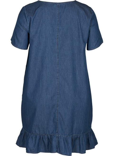 ZIZZI UROCZA SUKIENKA JEANSOWA MIDI 732B ZIZZI UROCZA SUKIENKA JEANSOWA MIDI 732B
