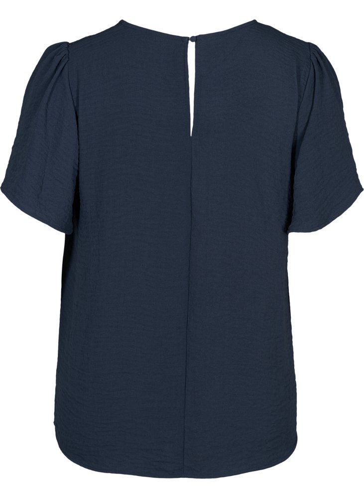 ZIZZI UROCZA BLUZKA GRANATOWA KORONKA 053A ZIZZI UROCZA BLUZKA GRANATOWA KORONKA 053A