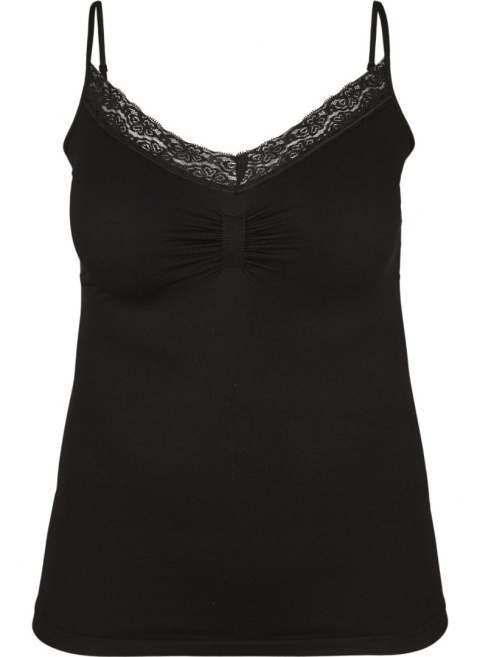 ZIZZI FANTASTYCZNY CZARNY TOP KORONKA 892G ZIZZI FANTASTYCZNY CZARNY TOP KORONKA 892G