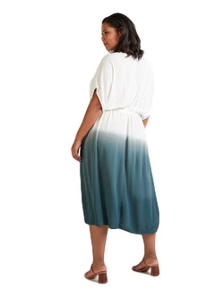 ZIZZI FANTASTYCZNA SUKIENKA OMBRE OVERSIZE 002A