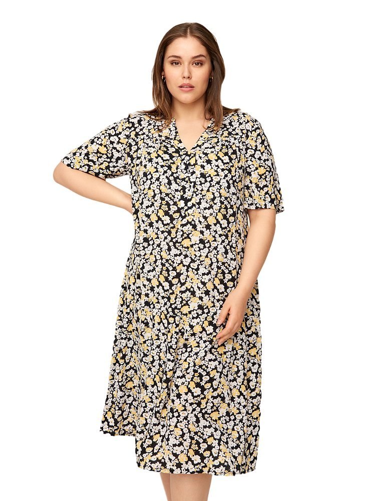 ZIZZI KOBIECA SUKIENKA KWIATY 605A ZIZZI KOBIECA SUKIENKA KWIATY 605A