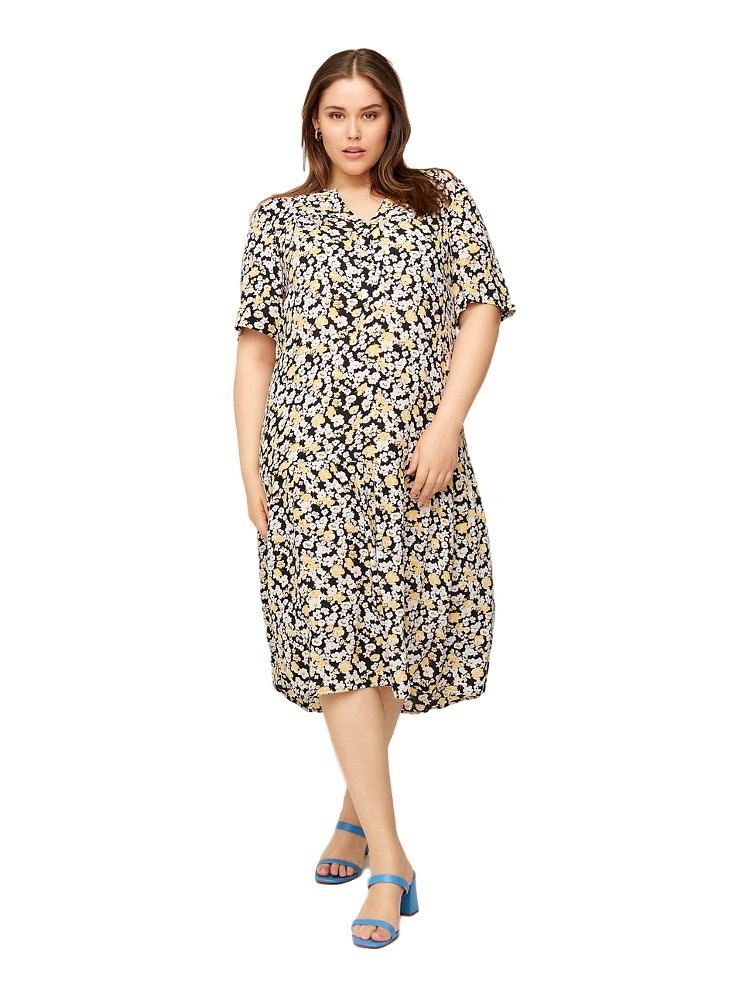 ZIZZI KOBIECA SUKIENKA KWIATY 605A ZIZZI KOBIECA SUKIENKA KWIATY 605A