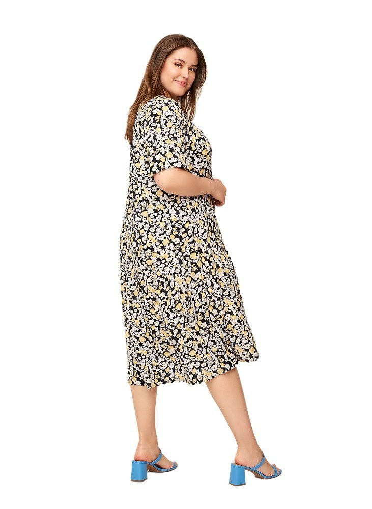 ZIZZI KOBIECA SUKIENKA KWIATY 605A ZIZZI KOBIECA SUKIENKA KWIATY 605A
