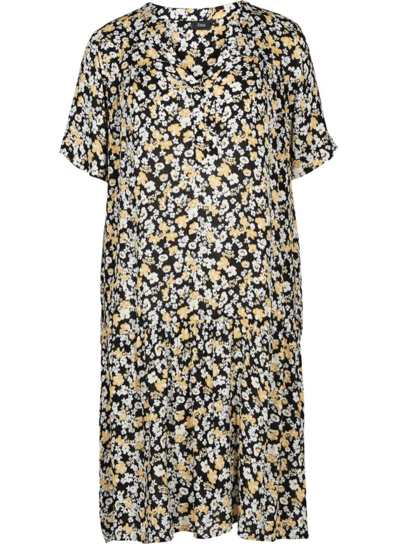 ZIZZI KOBIECA SUKIENKA KWIATY 605A ZIZZI KOBIECA SUKIENKA KWIATY 605A
