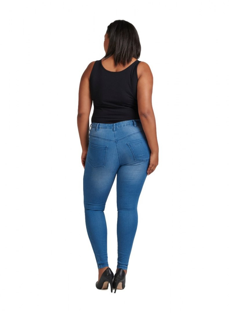 ZIZZI JASNE KLASYCZNE JEANSY SPODNIE N78 305L ZIZZI JASNE KLASYCZNE JEANSY SPODNIE N78 305L