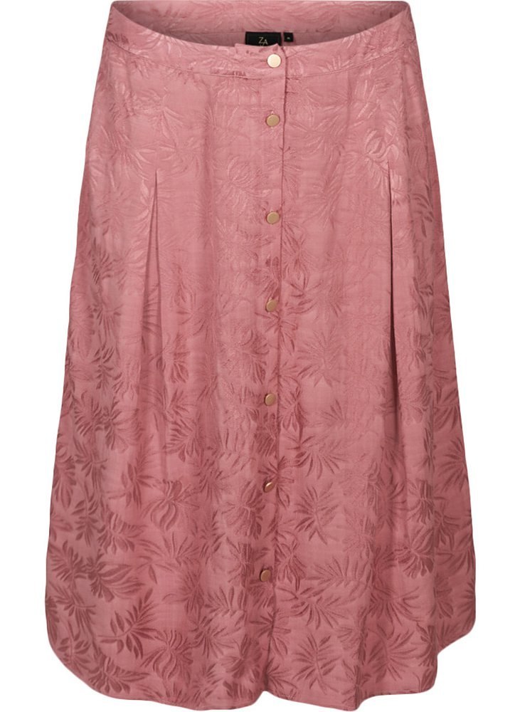 ZIZZI ELEGANCKA SPÓDNICA WZÓR RÓŻ 822A ZIZZI ELEGANCKA SPÓDNICA WZÓR RÓŻ 822A