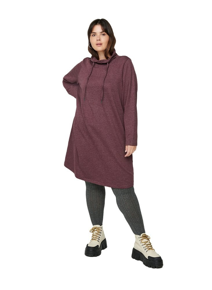 ZIZZI BORDOWA SUKIENKA BLUZA 044D ZIZZI BORDOWA SUKIENKA BLUZA 044D