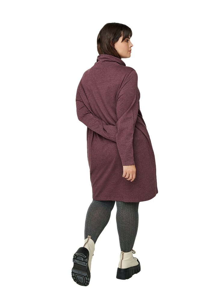 ZIZZI BORDOWA SUKIENKA BLUZA 044D ZIZZI BORDOWA SUKIENKA BLUZA 044D