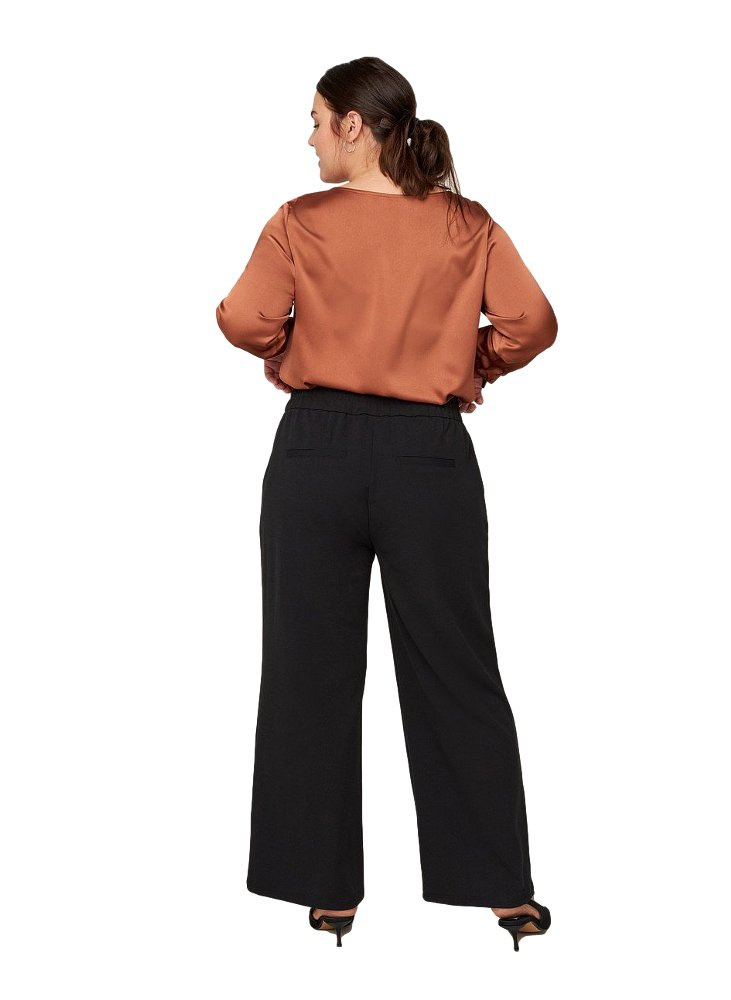 ZIZZI CZARNE ELEGANCKIE SPODNIE 741A ZIZZI CZARNE ELEGANCKIE SPODNIE 741A