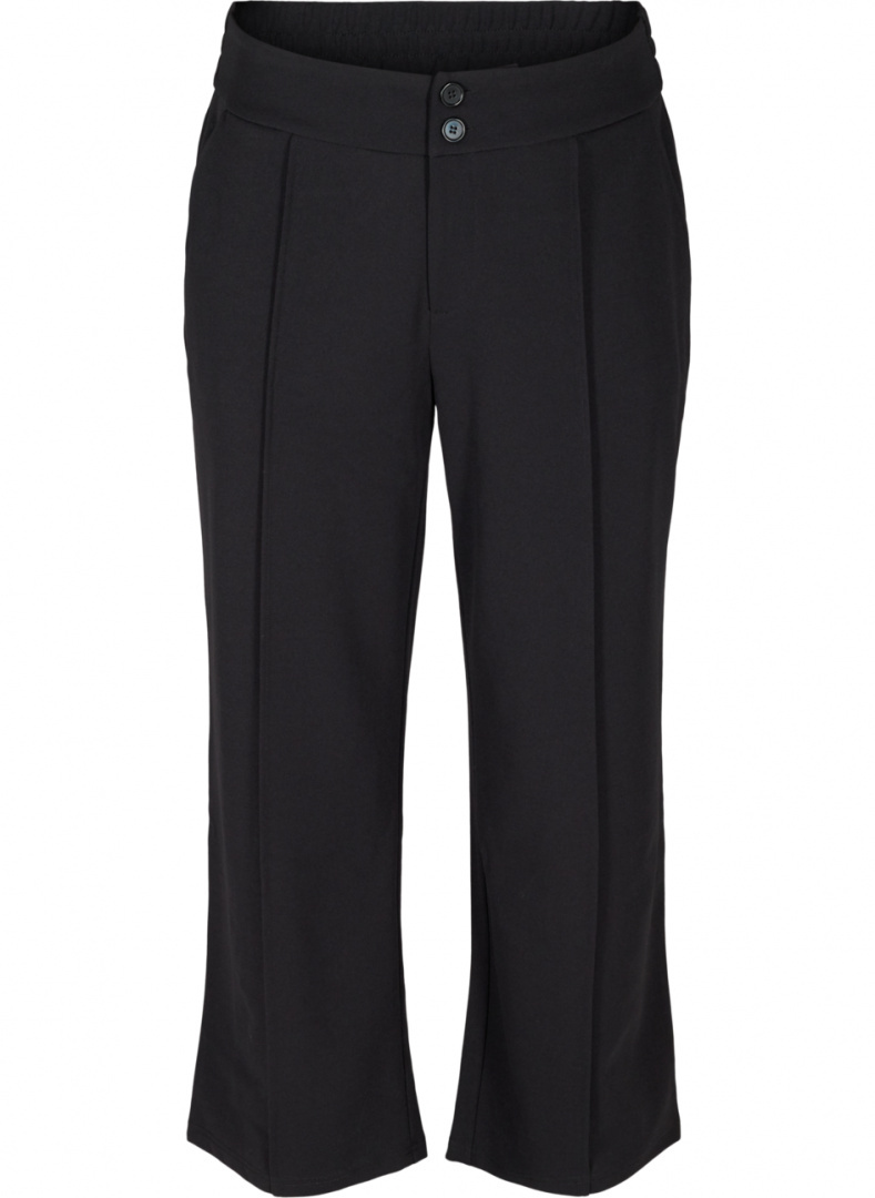 ZIZZI CZARNE ELEGANCKIE SPODNIE 741A ZIZZI CZARNE ELEGANCKIE SPODNIE 741A
