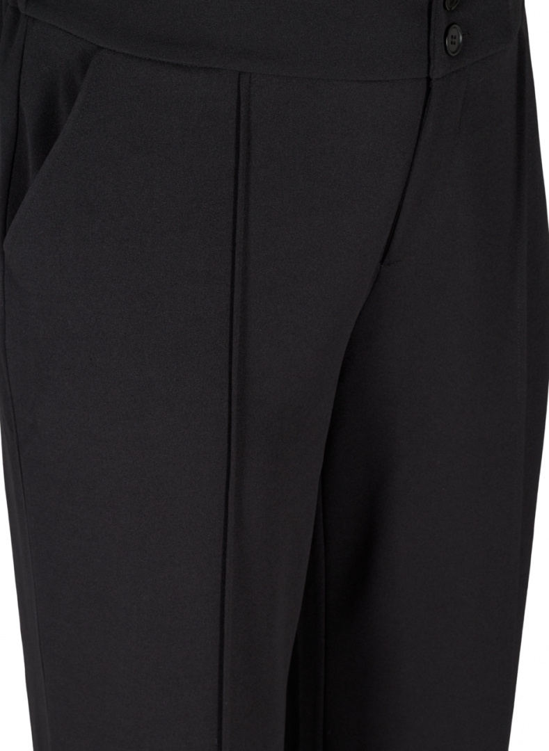 ZIZZI CZARNE ELEGANCKIE SPODNIE 741A ZIZZI CZARNE ELEGANCKIE SPODNIE 741A
