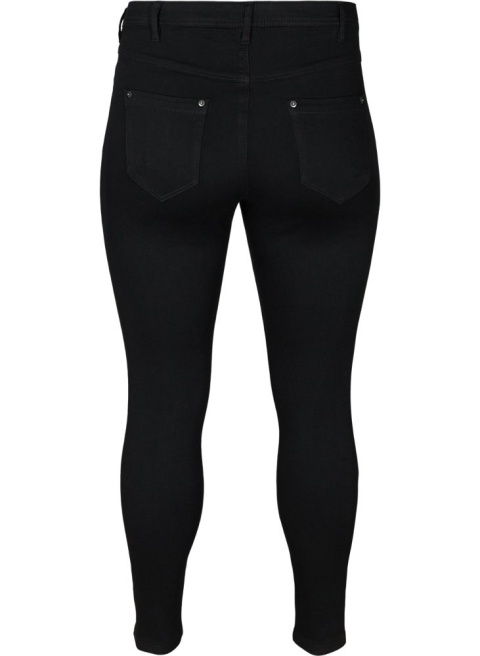 ZIZZI CZARNE JEANSY RURKI AMY 7/8 181A