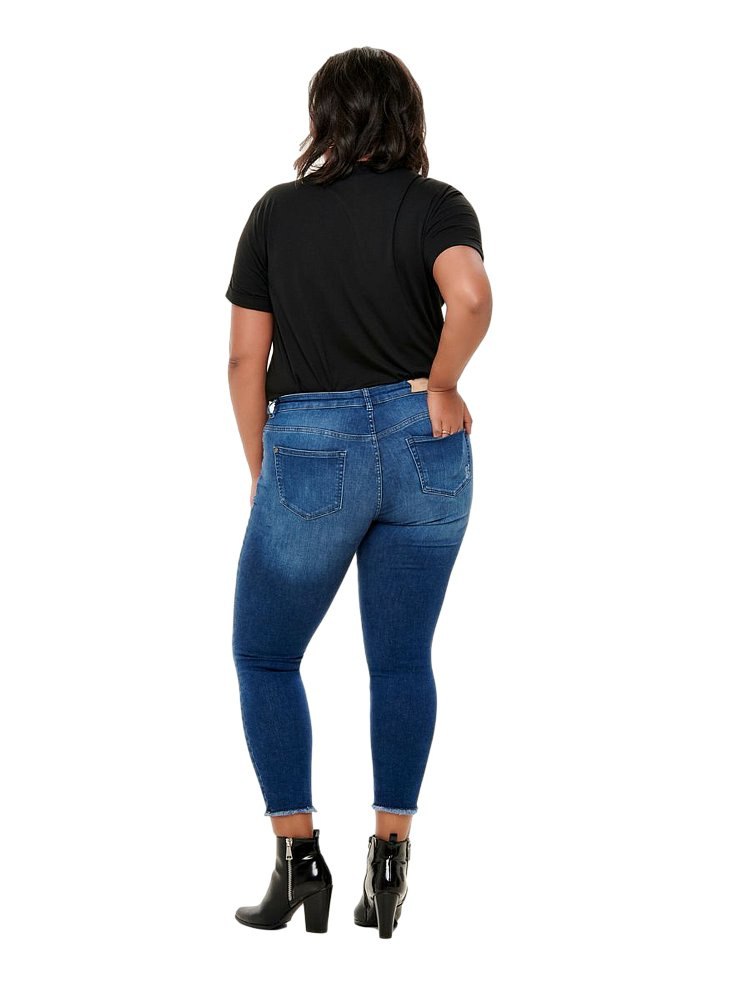 CARMAKOMA JEANSY RURKI 7/8 DZIURY 4950 CARMAKOMA JEANSY RURKI 7/8 DZIURY 4950