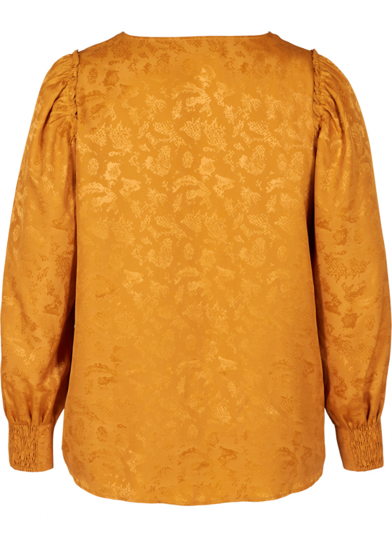 ZIZZI ELEGANCKA ŻÓŁTA BLUZKA BUFFKI 229A ZIZZI ELEGANCKA ŻÓŁTA BLUZKA BUFFKI 229A