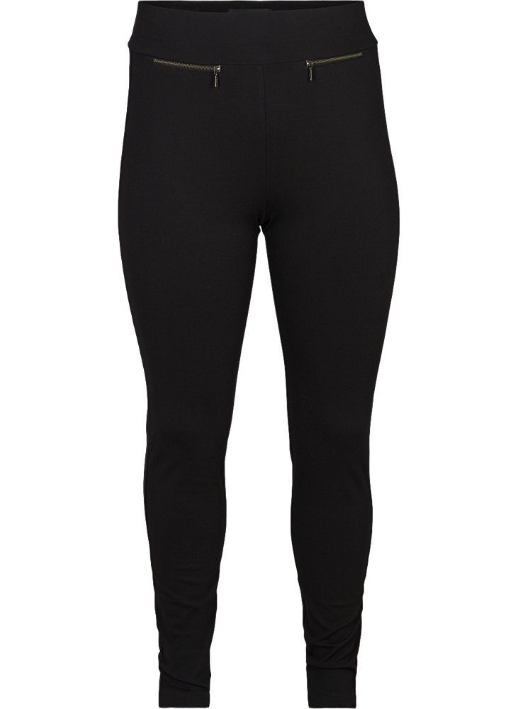 ZIZZI SPODNIE LEGGINSY DZIANINA ZAMKI 353A ZIZZI SPODNIE LEGGINSY DZIANINA ZAMKI 353A