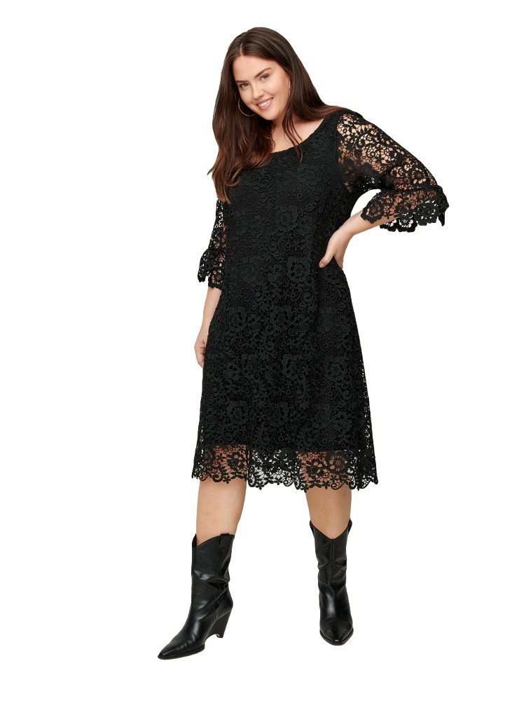 ZIZZI ELEGANCKA KORONKOWA SUKIENKA 008A ZIZZI ELEGANCKA KORONKOWA SUKIENKA 008A