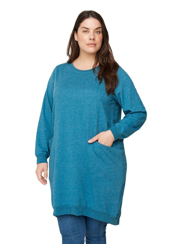 ZIZZI TRENDY SUKIENKA DRESOWA MORSKA 041A ZIZZI TRENDY SUKIENKA DRESOWA MORSKA 041A