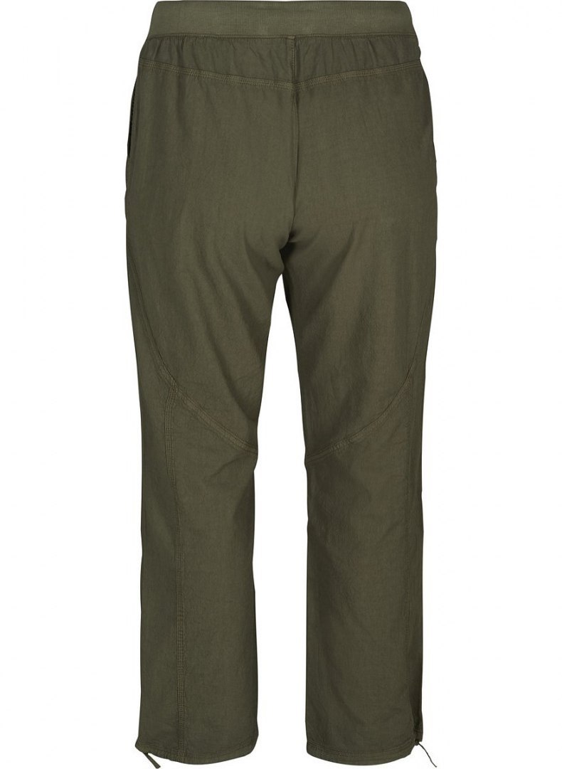 ZIZZI BAWEŁNIANE SPODNIE ZIELONE 314S ZIZZI BAWEŁNIANE SPODNIE ZIELONE 314S