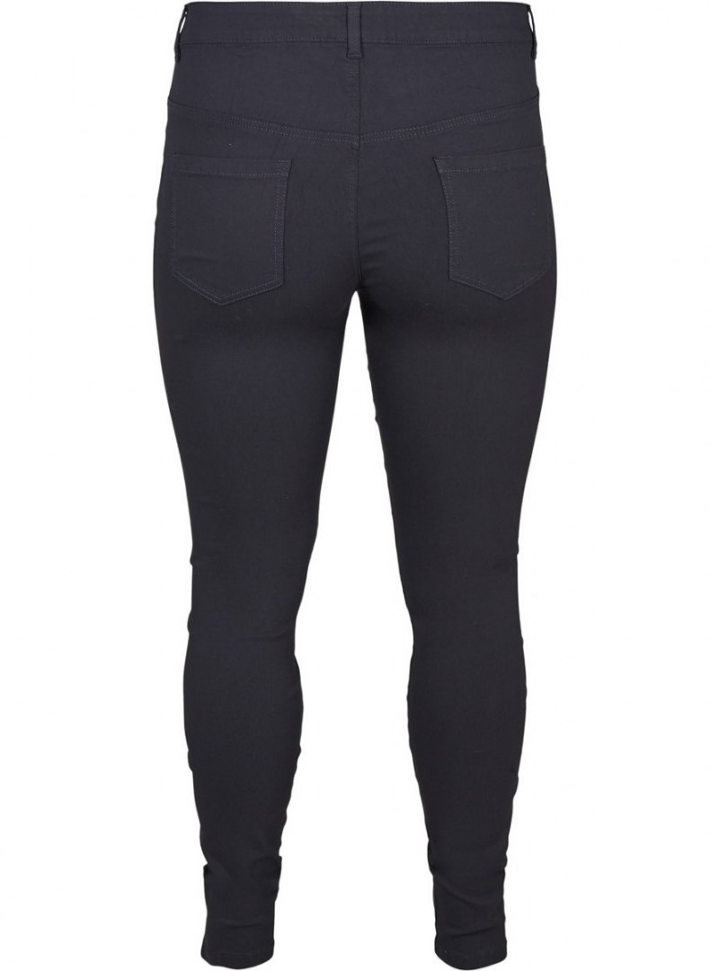 ZIZZI SPODNIE RURKI STRETCH GRANAT 623E ZIZZI SPODNIE RURKI STRETCH GRANAT 623E