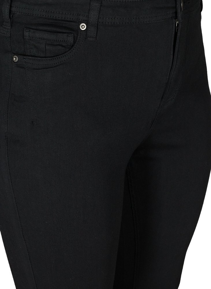 ZIZZI SZEROKIE CZRNE SPODNIE JEANSY 005C ZIZZI SZEROKIE CZRNE SPODNIE JEANSY 005C