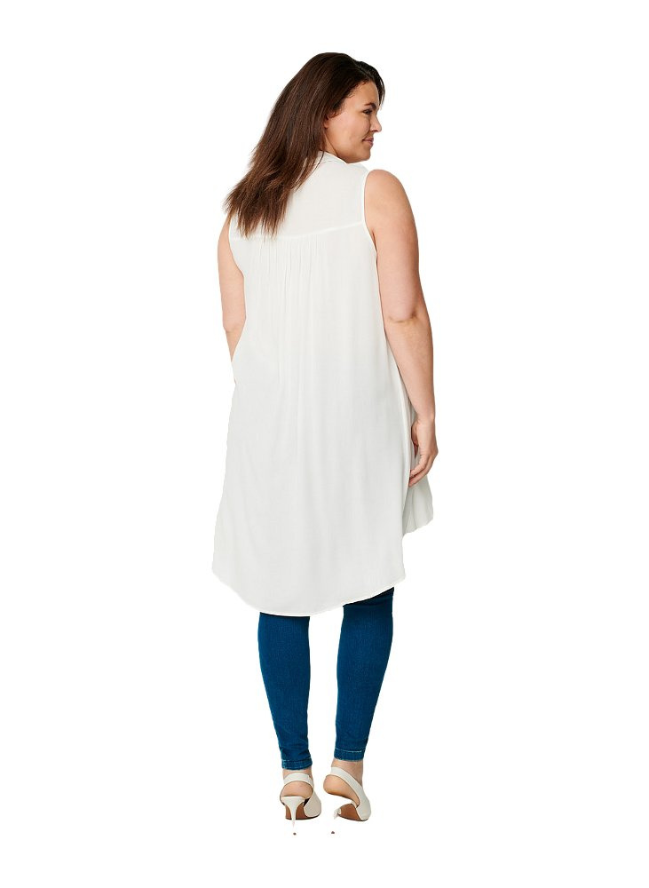 ZIZZI ELEGANCKA BIAŁA KOSZULA 079A ZIZZI ELEGANCKA BIAŁA KOSZULA 079A