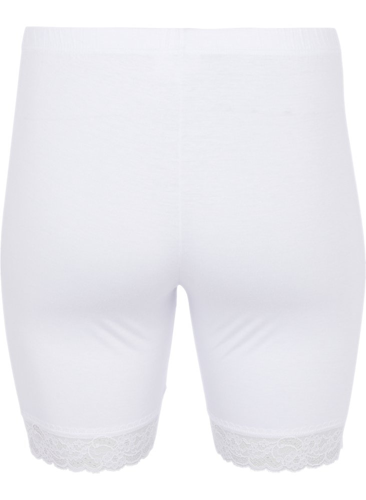 ZIZZI BIAŁE LEGGINSY SPODENKI KORONKA 881G ZIZZI BIAŁE LEGGINSY SPODENKI KORONKA 881G
