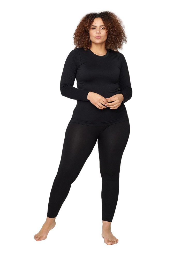 ZIZZI KLASYCZNE CZARNE LEGGINSY 000FW ZIZZI KLASYCZNE CZARNE LEGGINSY 000FW