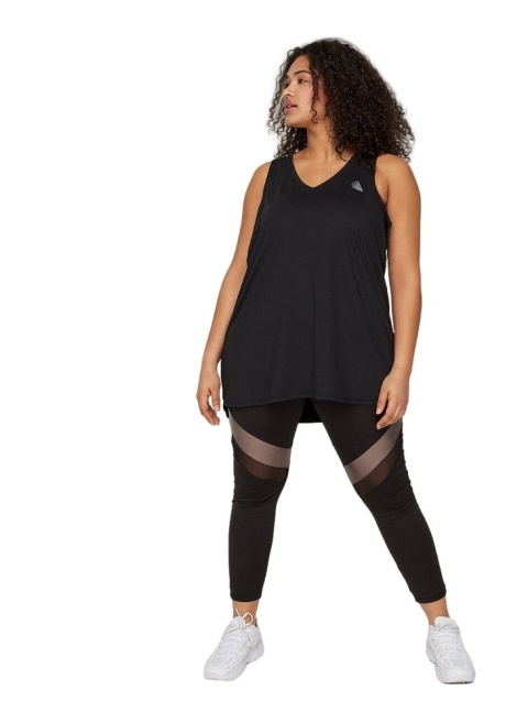 ZIZZI SPORTOWY TOP CZARNY 053B