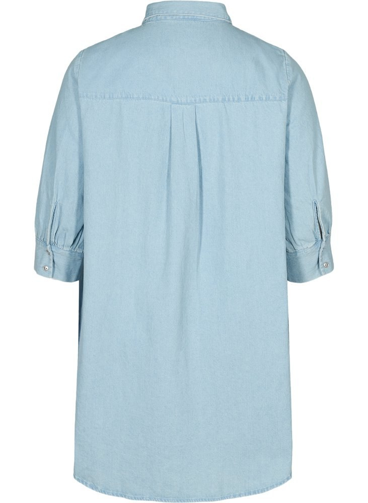 ZIZZI JEANSOWA KOSZULOWA TUNIKA 614A ZIZZI JEANSOWA KOSZULOWA TUNIKA 614A