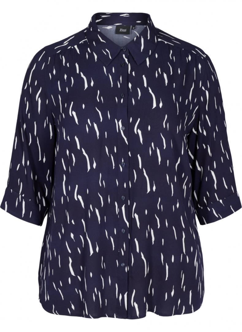 ZIZZI INTERESUJĄCA BLUZKA GRANAT MAZY 032D ZIZZI INTERESUJĄCA BLUZKA GRANAT MAZY 032D