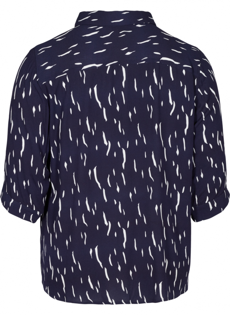 ZIZZI INTERESUJĄCA BLUZKA GRANAT MAZY 032D ZIZZI INTERESUJĄCA BLUZKA GRANAT MAZY 032D