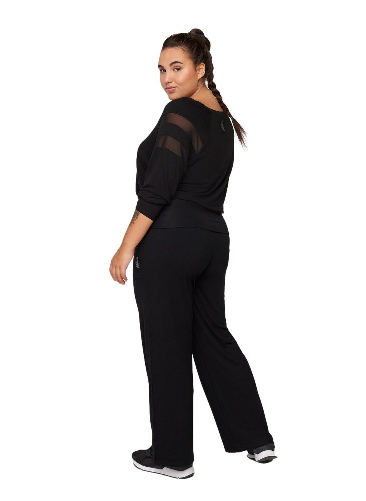 ZIZZI DRESOWE SPODNIE CZARNE 605A ZIZZI DRESOWE SPODNIE CZARNE 605A