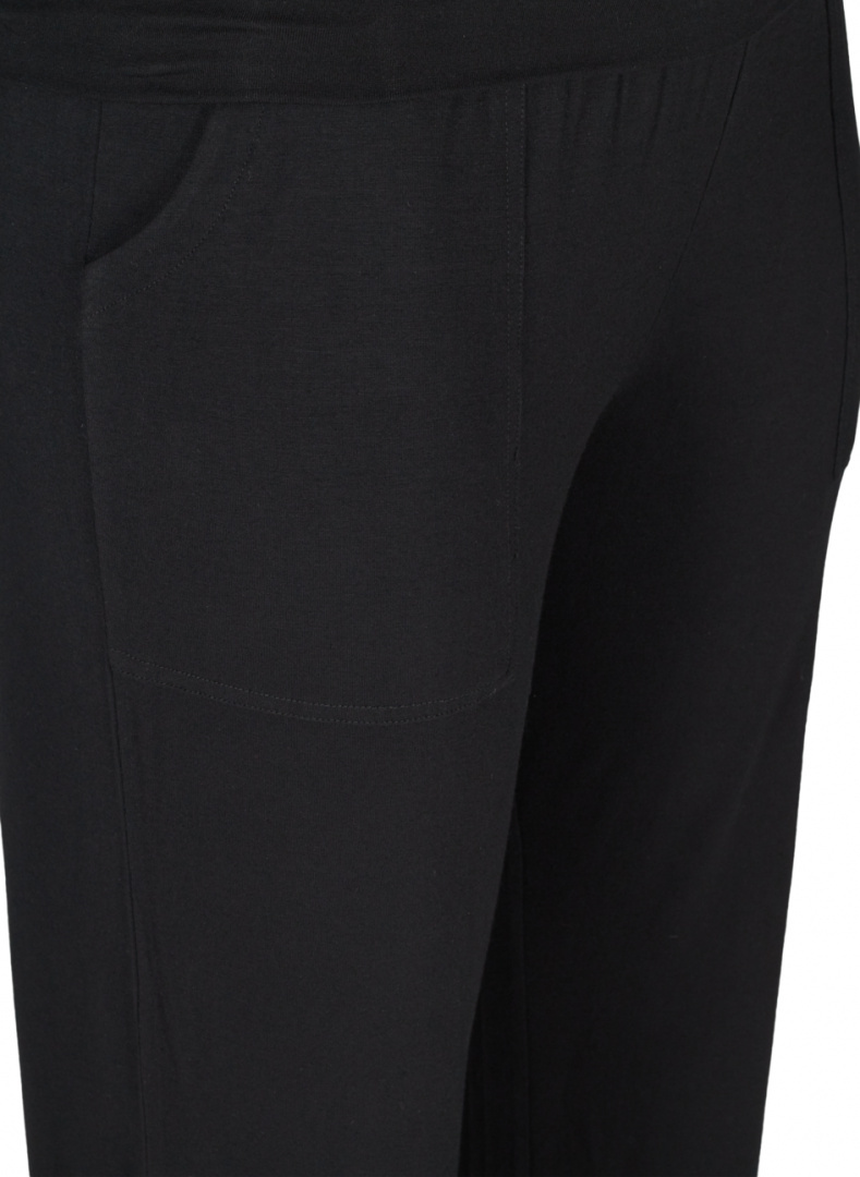 ZIZZI DRESOWE SPODNIE CZARNE 605A ZIZZI DRESOWE SPODNIE CZARNE 605A