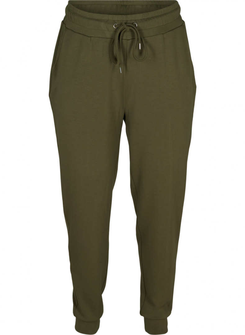ZIZZI WYGODNE DRESOWE SPODNIE KHAKI 501BW ZIZZI WYGODNE DRESOWE SPODNIE KHAKI 501BW