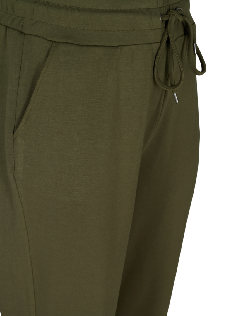 ZIZZI WYGODNE DRESOWE SPODNIE KHAKI 501BW ZIZZI WYGODNE DRESOWE SPODNIE KHAKI 501BW
